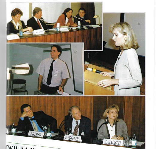 Dra. H. Temprano, Prof. J. de Irala, Dra. M. Menarguez (Barcelona 1994)