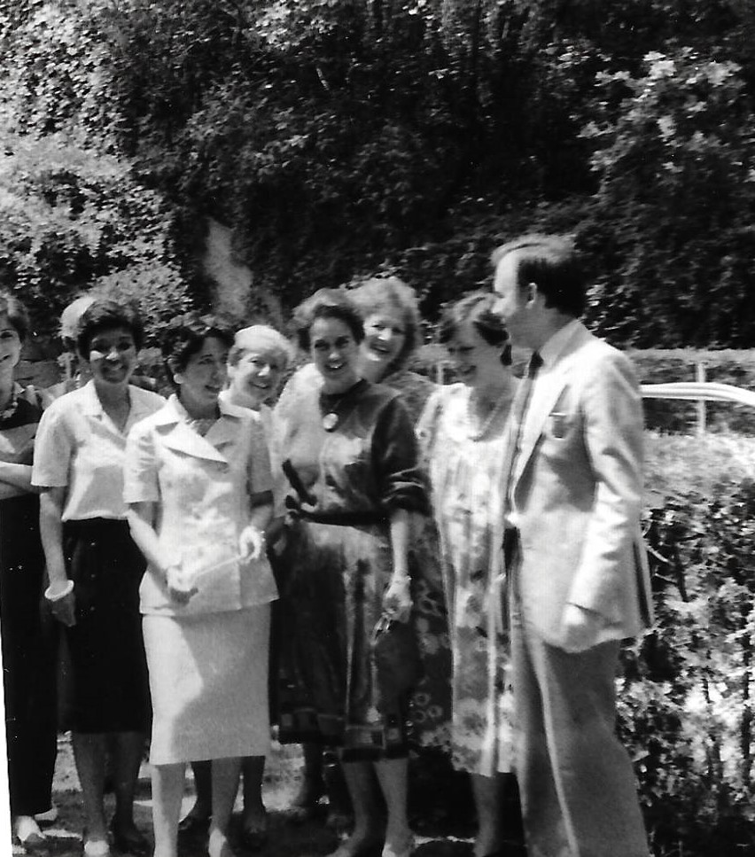 Dra. Rutllant, Dra. E. Sanidas, Dr.T.Pages, Dra. C.Brunet, Dra. M. Arzu de Wilson (Barcelona 1987)